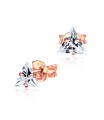 Stud Earring Triangle CZ ECS-02-5